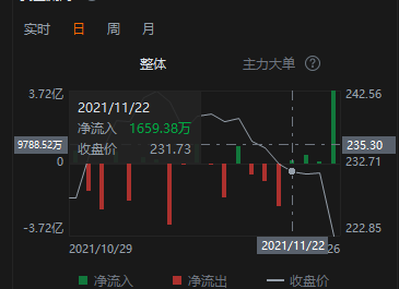 2021黑五资金流入